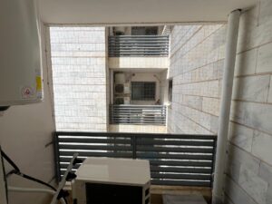 רשת שקופה למסתור כביסה